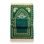 Soft padded prayer mat sajada comfortable prayer carpet with cushioning for daily salah use